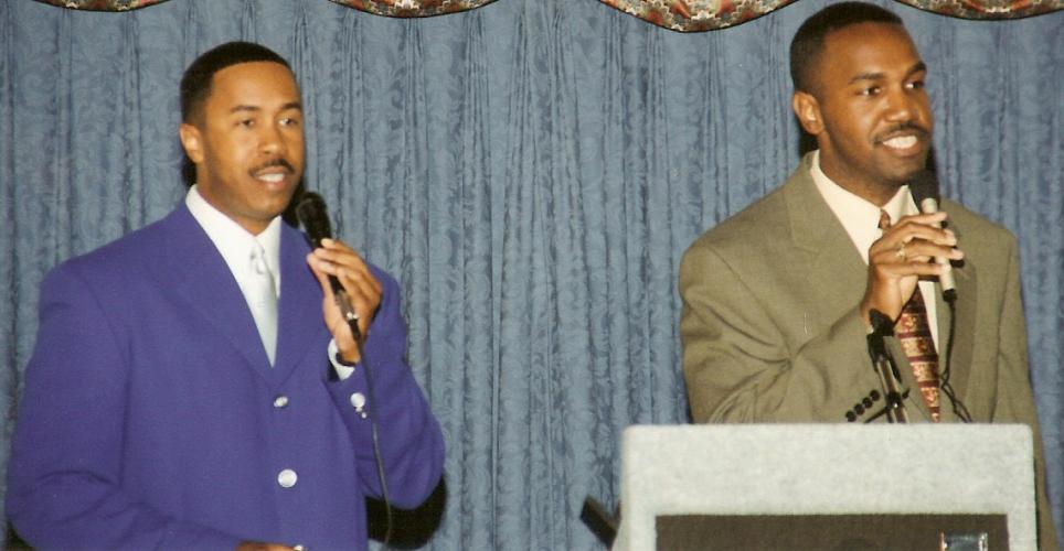 Singing at Hunter Family Reunion